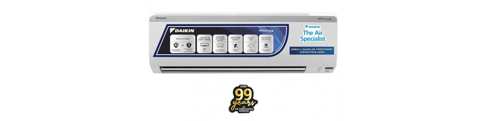 Air Conditioner: Daikin 1 Ton Rs.40840 to Rs.42990